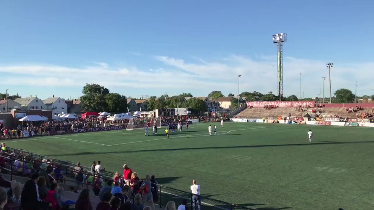 Goal clip from AFC Ann Arbor men versus Dayton Dynamo (2017-07-28).
