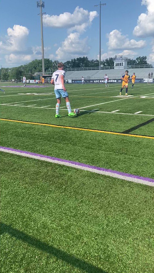 Goal clip from AFC Ann Arbor men versus Michiana FC (2023-06-24).