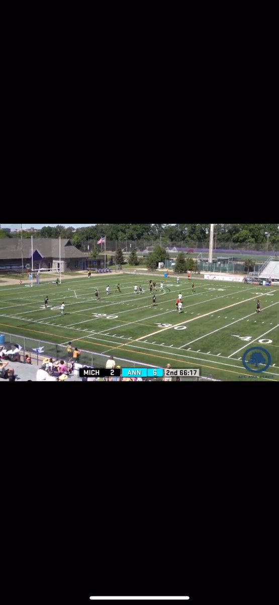 Goal clip from AFC Ann Arbor women versus Michiana (2024-06-16).